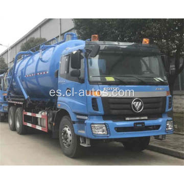 FOTON 6x4 15000L Alcinete de alcantarillado Séptico Fecal Vacuum Camión de succión